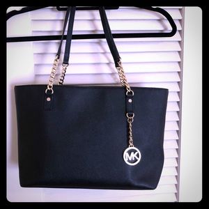 Michael Kors Black Shoulder Purse